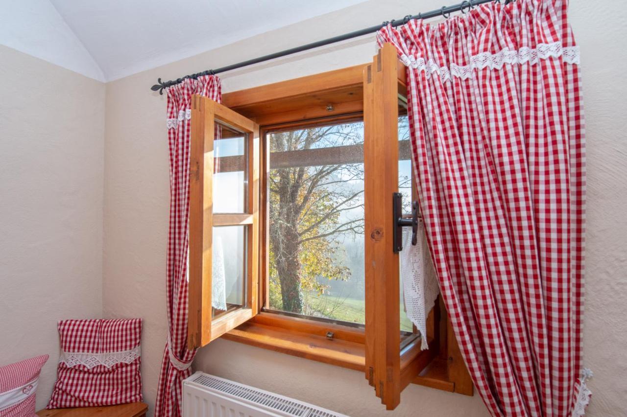 Troadkasten - Ferienhaus Am Bio-Bergbauernhof Aflenz Kurort Exterior foto